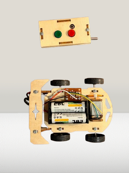 Voiture Télécommandée en Bois à Assembler – Jeu de Construction DIY– Activité Parent-Enfant 🚗🎨