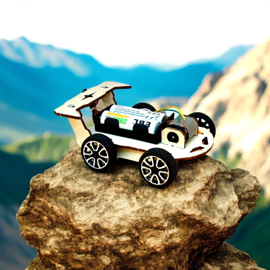 Voiture Télécommandée en Bois à Assembler – Jeu de Construction DIY– Activité Parent-Enfant 🚗🎨